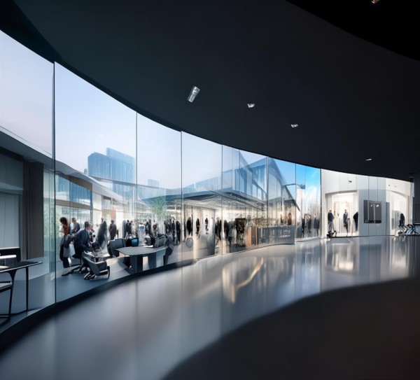 商务动态，长屏摄影与现代商务视觉体验