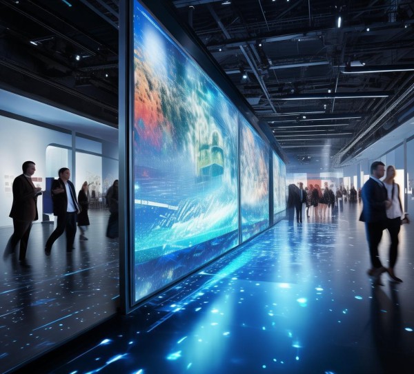 数字展会,互动滑轨屏的未来 数字展会,互动滑轨屏的未来