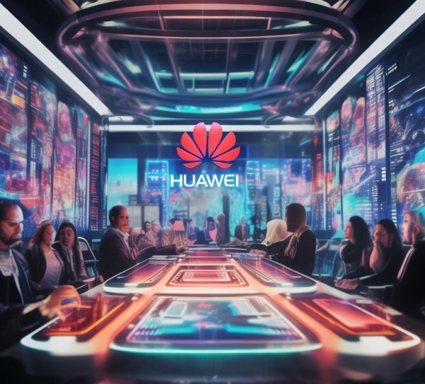 华为商务，数字化转型的动态壁纸